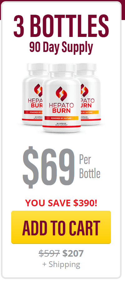 hepatoburn 3 bottle